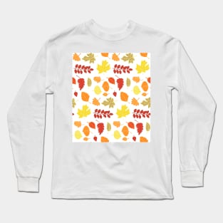 Colorful autumn pattern Long Sleeve T-Shirt